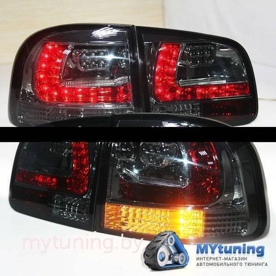 Задние фонари VW Touareg black led