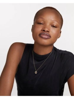 Колье Знак Зодиака Весы серебро 925 пробы покрытое золотом