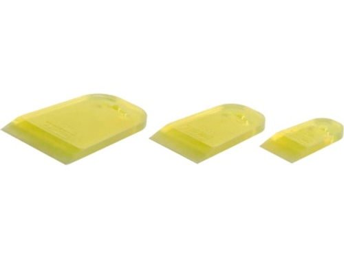 Набор шпателей резиновых STAYER MASTER прозрачные 3шт 40/60/80мм