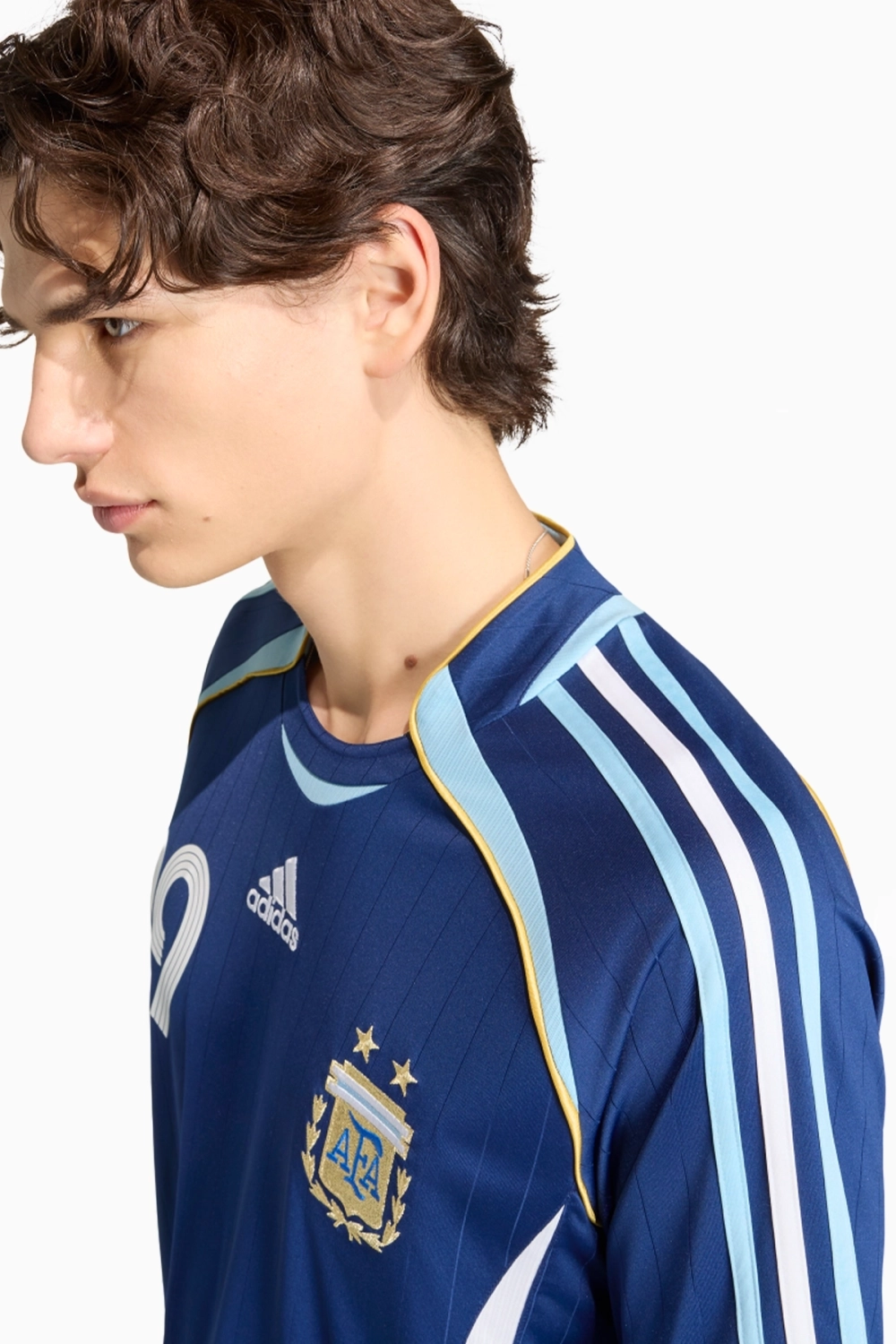 Футболка adidas Аргентина 2006 Away Messi - синий