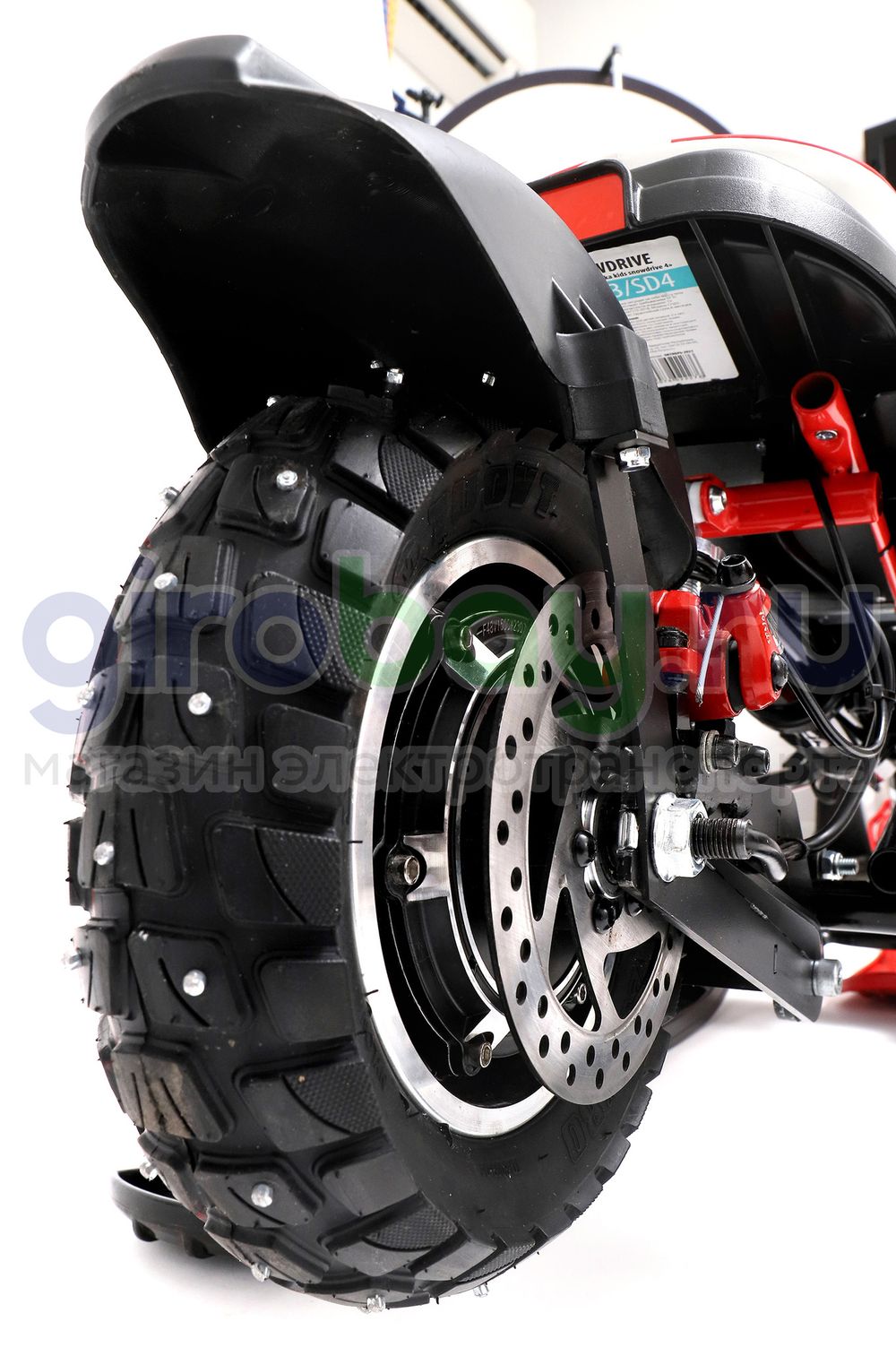 Детский электроснегокат SIMPLY GO-DRAVE (Черный) фото 18 фото №20