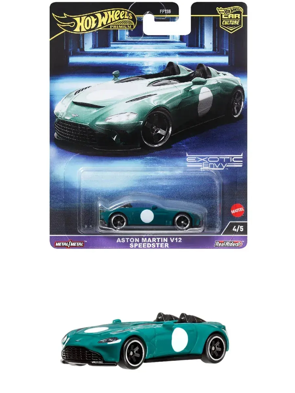 Машинка Хот Вилс Премиум Aston Martin V12 FPY86 HKC78