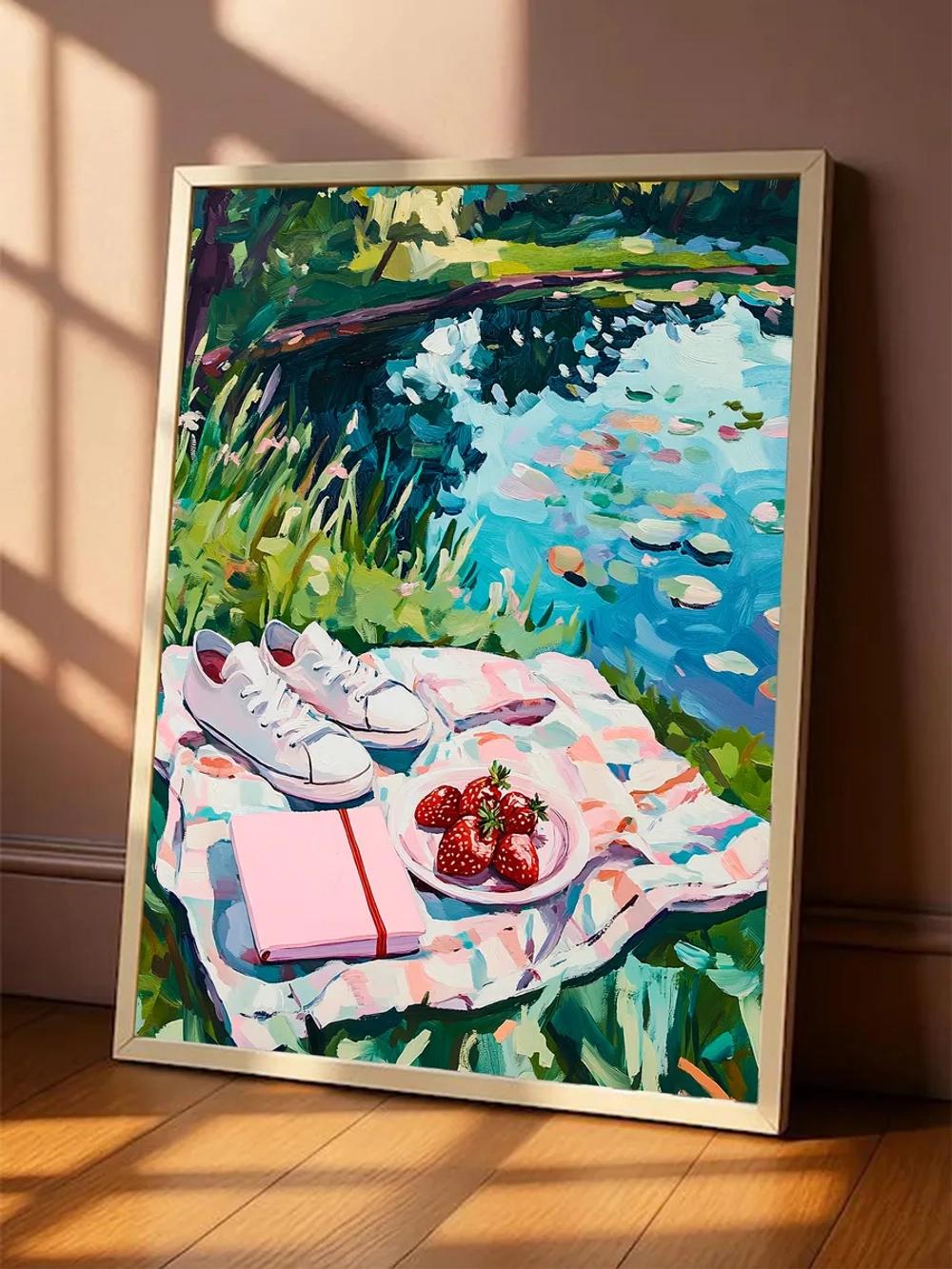 Постер весна 40х50 см интерьерный пасха декор