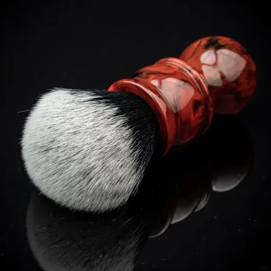 Помазок для бритья Yaqi R1735-26 Red Marble