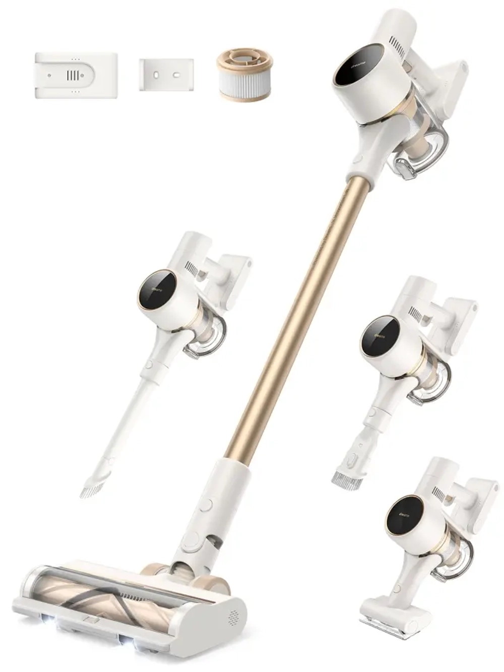 Беспроводной пылесос Dreame R10 White (Белый)