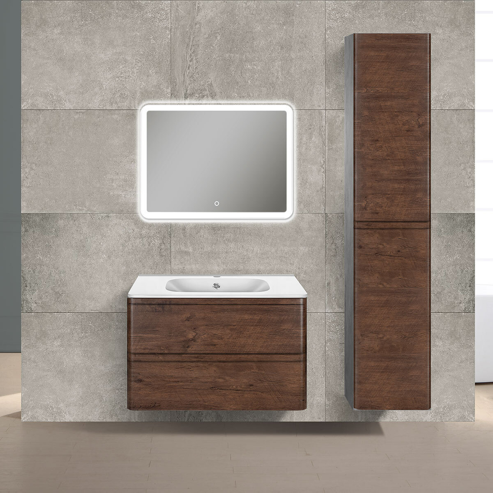 База под раковину Vico 800 подвесная, 2 выкатных ящика soft close, R.Wood, , шт