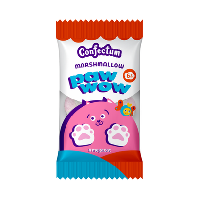 Маршмеллоу «Confectum Paw Wow» со вкусом малины, 1 кг