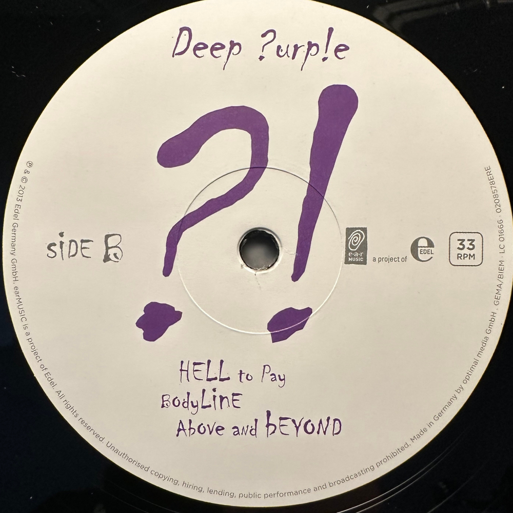 Deep purple - Now What?! 2LP (Европа 2013г.)