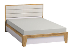 Кровать с ортопедическим основанием (дерево) Айрис 308 Люкс 140х200, дуб
