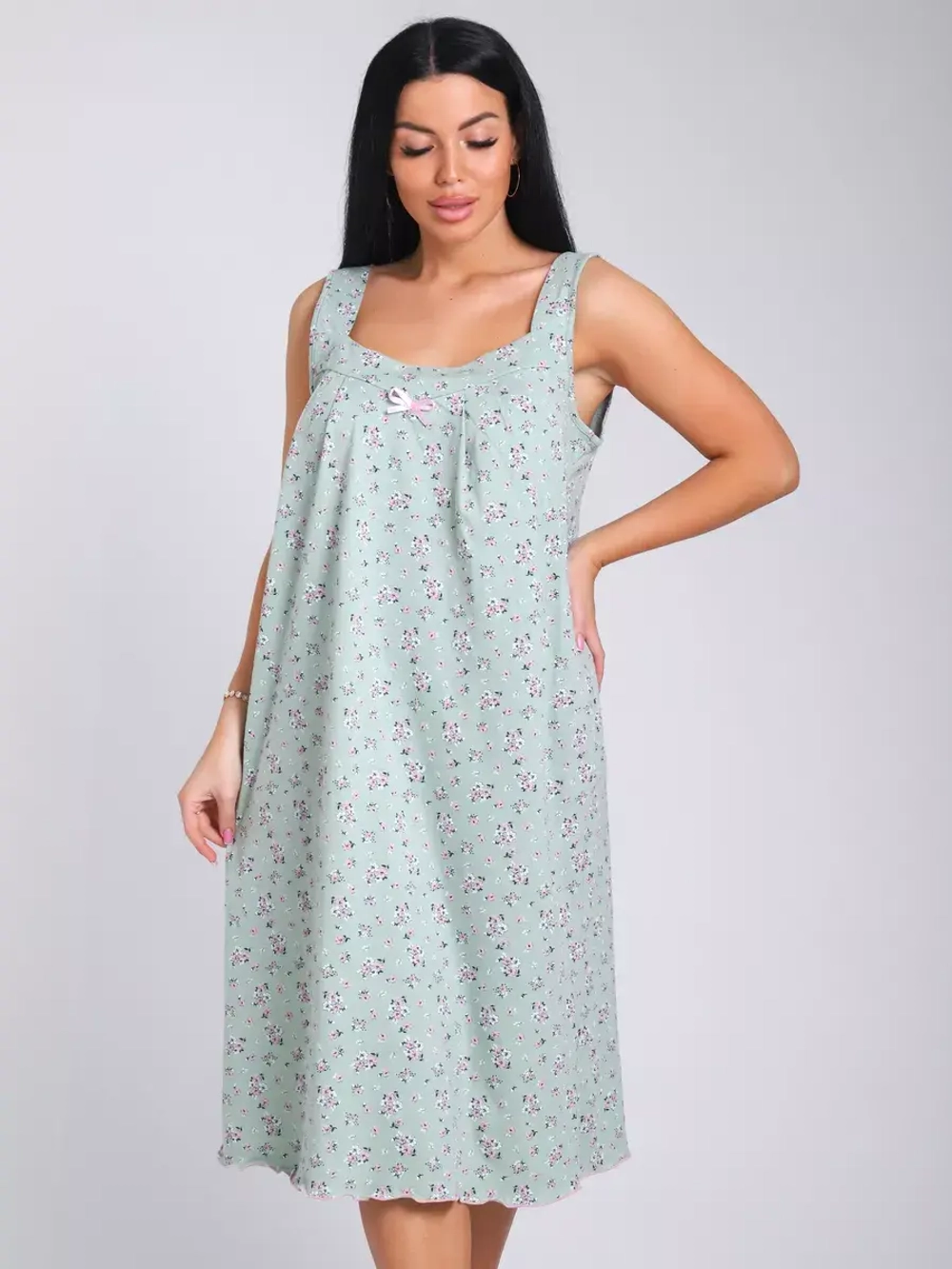 Ночная сорочка на большие размеры