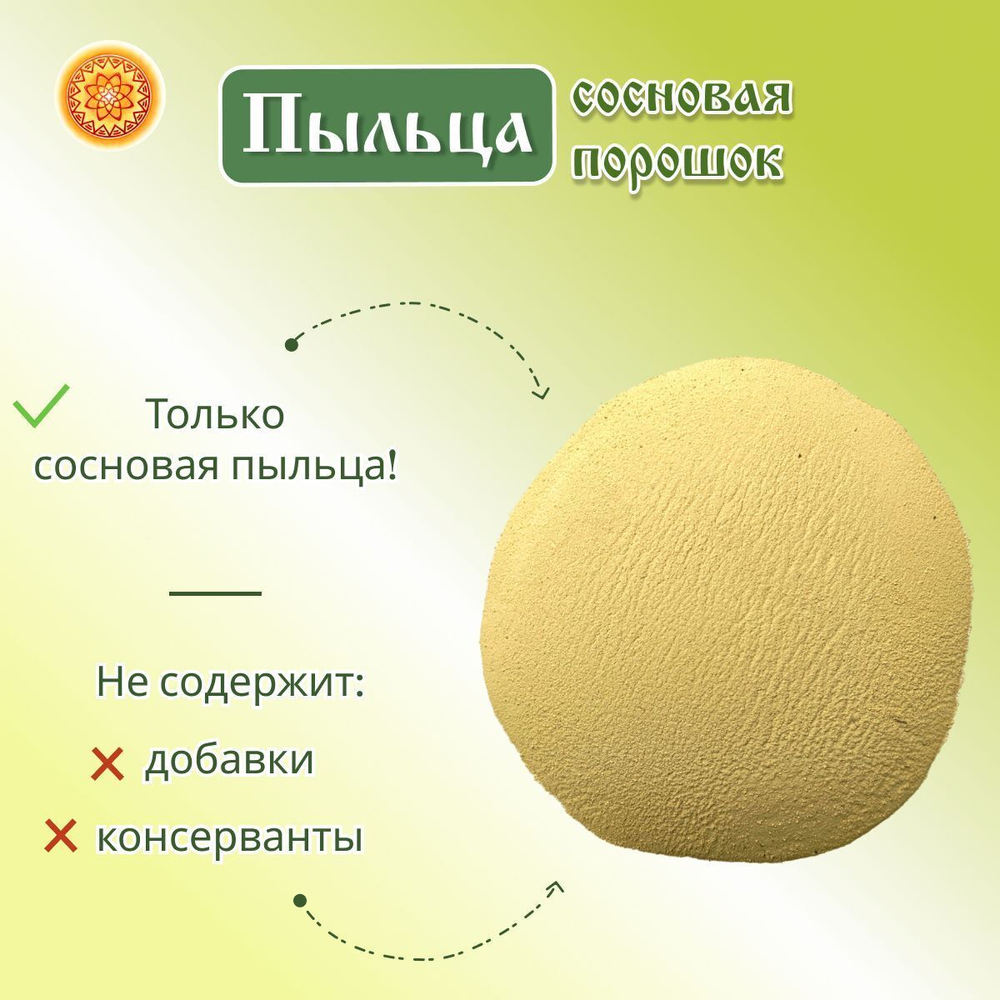 Сосновая пыльца.
