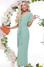 Платье с разрезами на пуговицах DStrend (Акция)