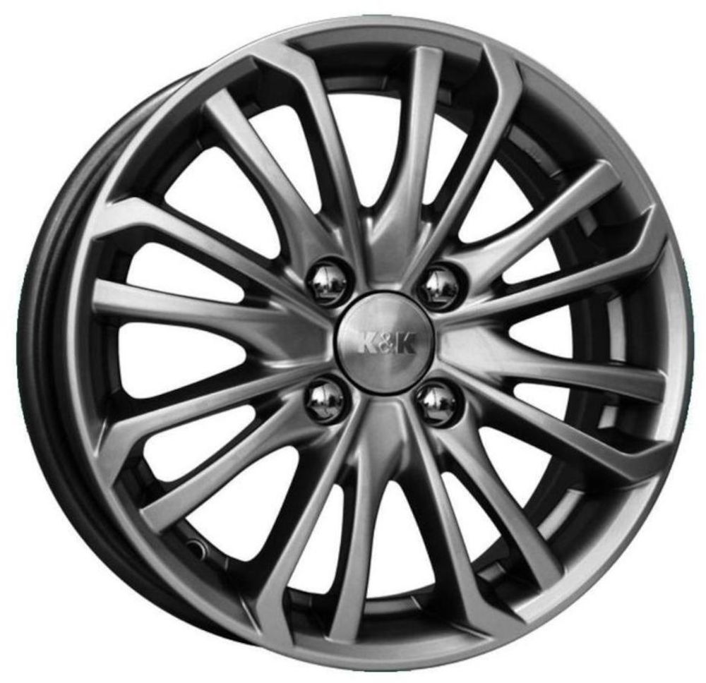 K&amp;K Рим 6.5x16 4x100 ET 45 Dia 67.1 (дарк платинум)
