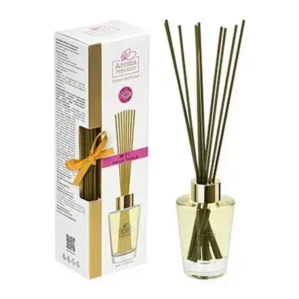 AROMA REPUBLIC Ароматический диффузор в стеклянном флаконе 90 мл,»№71 Asian tinkle» /6