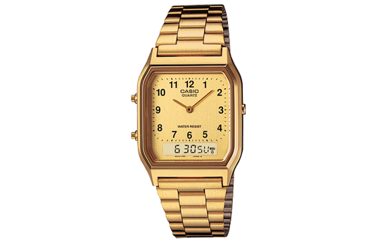 CASIO Men YOUTH Gold Watch AQ-230GA-9B