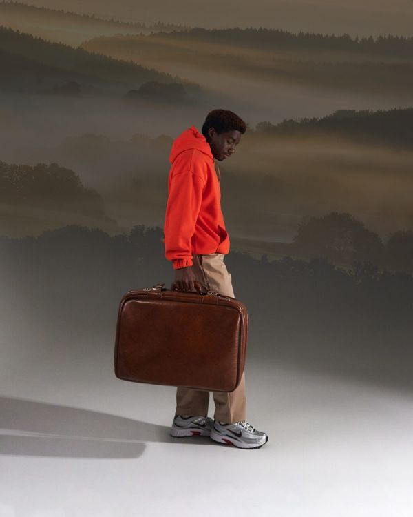 Худи Wrap Мужской оранжевый неон - фото 3