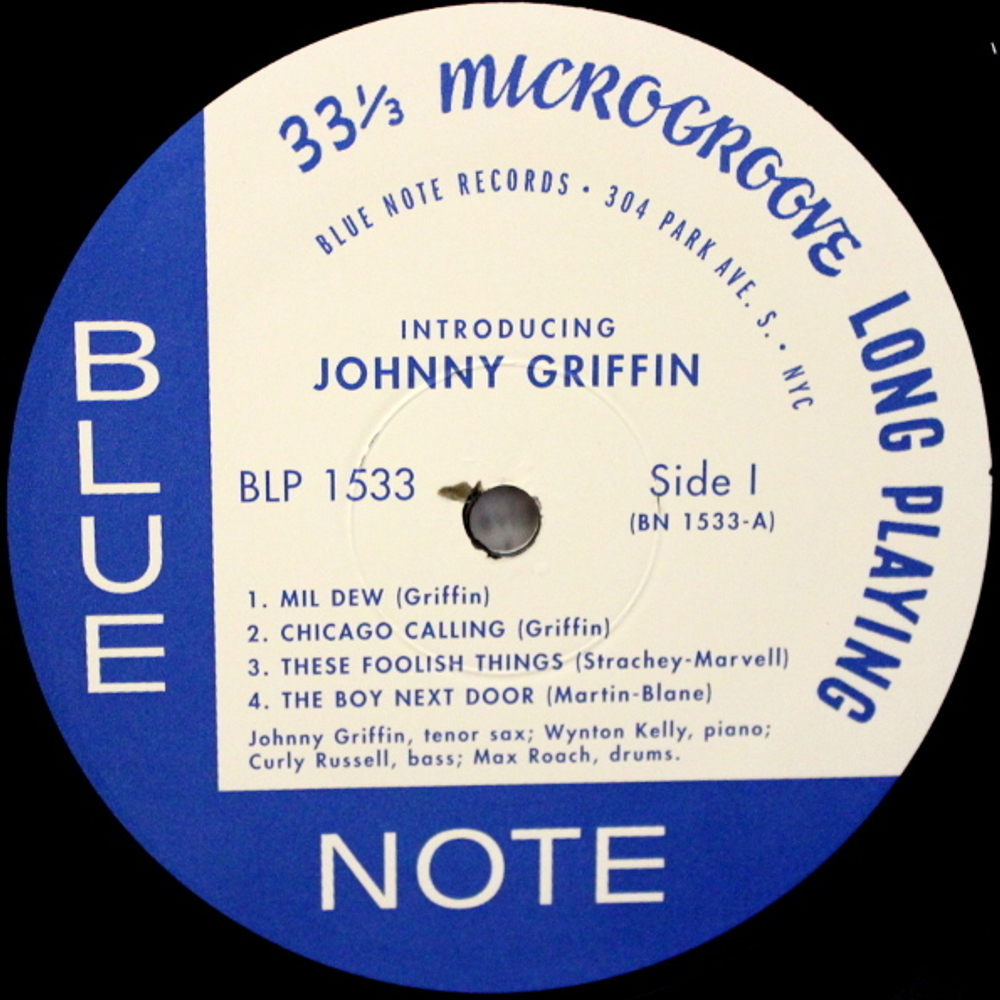 Johnny Griffin / Introducing Johnny Griffin (LP)