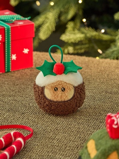Брелок BT21 - SHOOKY mini minini ORNAMENT PLUSH KEYRING PETITE HOLIDAY