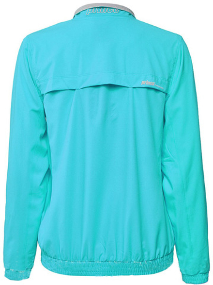 Женская теннисная куртка Prince Full Zip Warm-Up - azure