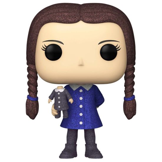 Фигурка Funko POP! TV Addams Family Wednesday Addams (DGLT) (Exc) (811) 82389 / Фигурка Фанко ПОП! по мотивам сериала "Семейка Аддамс", Уэнздей