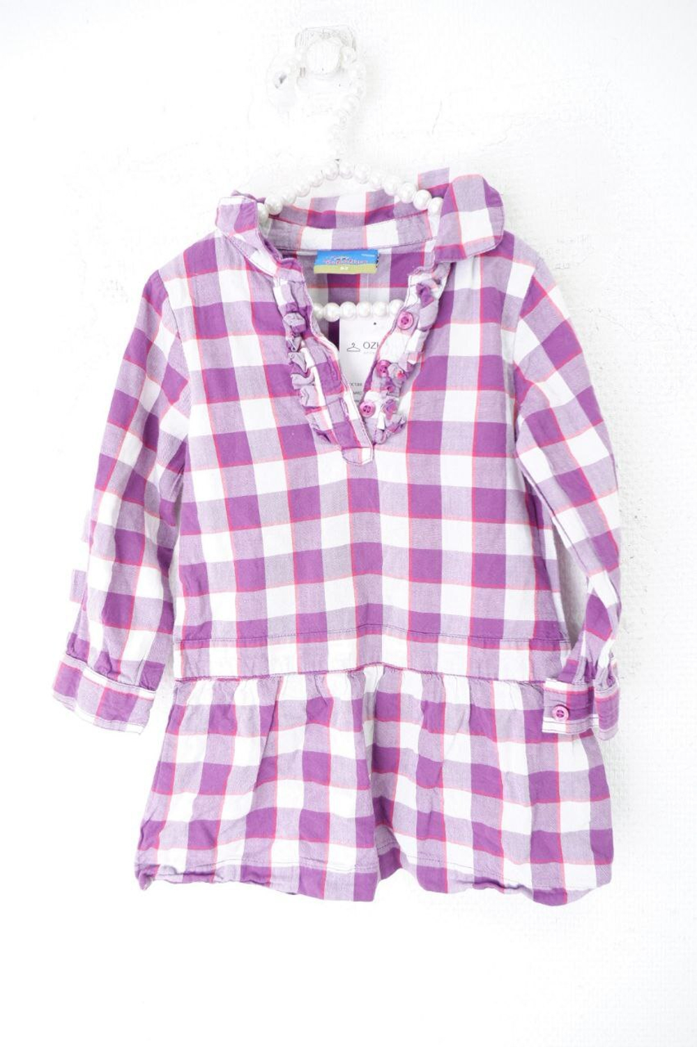 Рубашка Topolino в клетку на 2 года