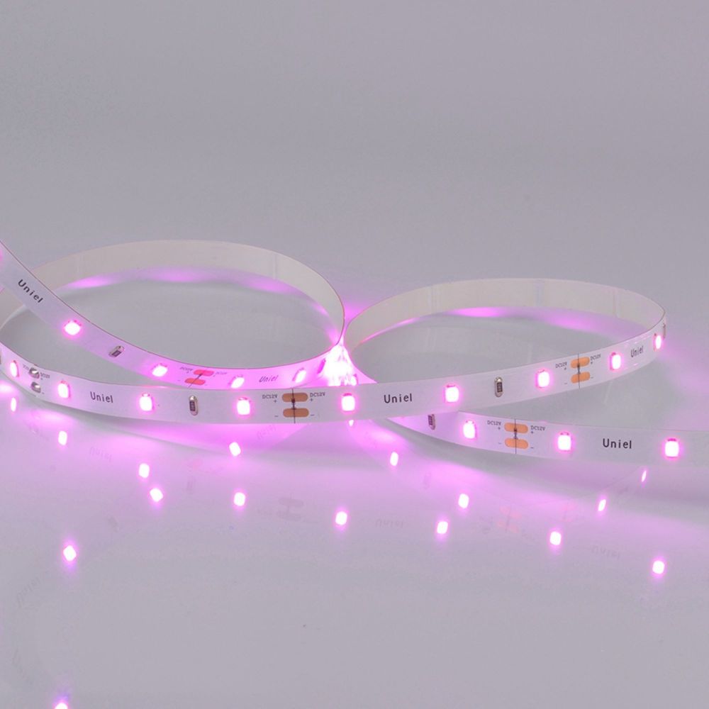 ULS-P76-2835-42LED-m-IP65-2M-SPSB RRP18C00 Комплект светодиодной ленты 2м. Спектр для рассады и цветения. Адаптер 18Вт. Блистер. TM Uniel