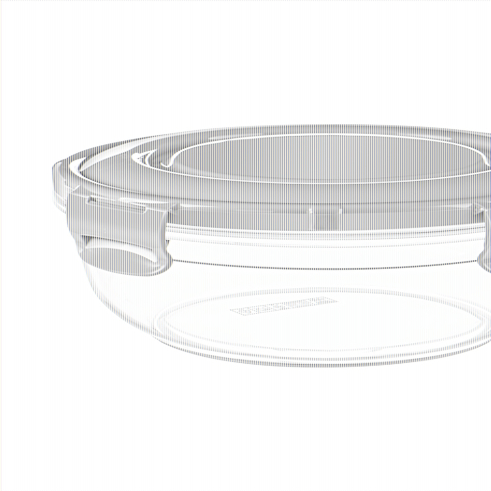 Контейнер воздухонепр. круглый прозрачный 1350 мл.