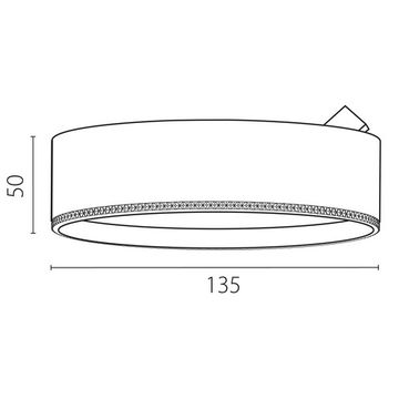 Трехфазный светильник для трековых систем QUATTRO либо потолочный (накладной или встраиваемый) 35W 4000K 215746 белый Alta Pro Lightstar