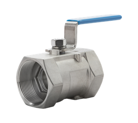 Шаровой кран нержавеющий стандартнопроходной (1/4"-2"), ручка-рычаг, BV16, АДЛ