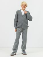 Кардиган для мальчик на пуговицах AT891-M серый