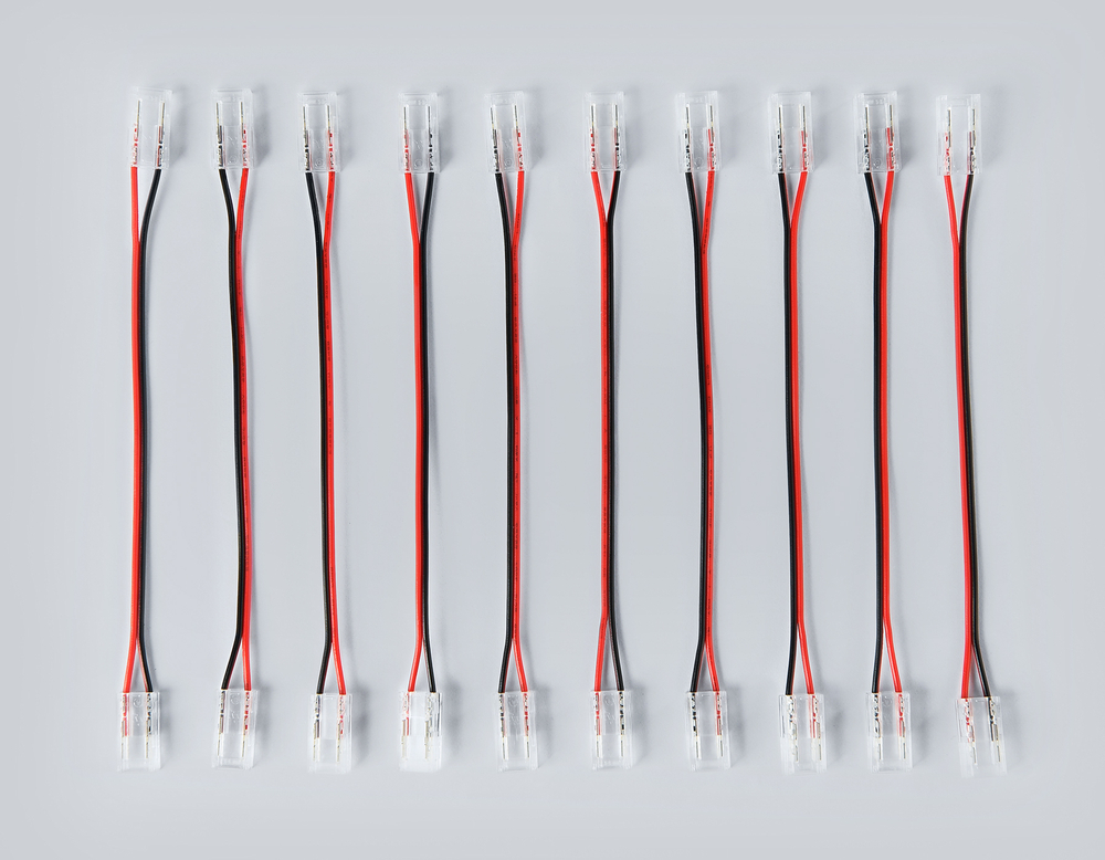 GS7901 Соединитель гибкий двухсторонний COB 12/24V (2 конт.) (10шт)