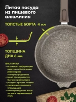 Сковорода "Мечта" Премиум со съемной ручкой от 18см до 30 см