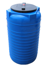 Ёмкость пластиковая пищевая STERH VERT 200 л. вертикальная (53x53x105см;синий) - арт.555072.2