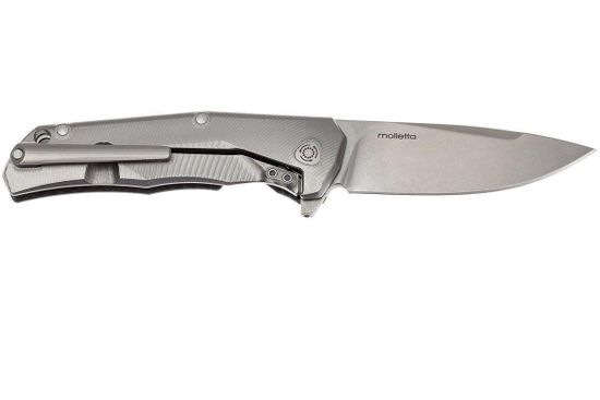 Складной нож Lion Steel "T.R.E." L/TRE FC c клинком из стали Böhler M390 Microclean®, рукоять титан