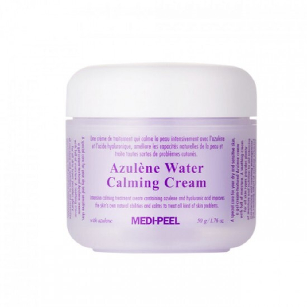 Medi-Peel Azulene Water Calmig Cream легкий успокаивающий и увлажняющий гель-крем с азуленом