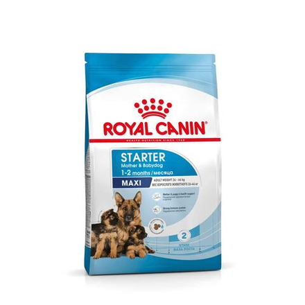 Royal Canin Maxi Starter Корм для щенков крупных размеров беременных и кормящих собак 15 кг