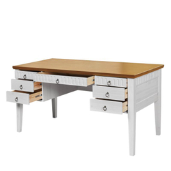 Стол Хельсинки 07 (белый воск/антик)