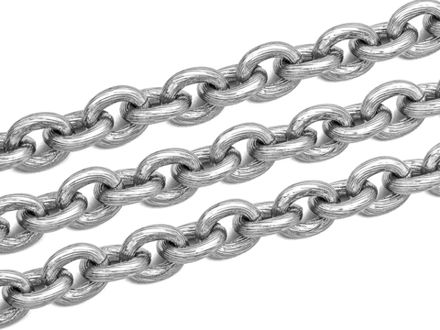Цепь "Овальная. Фактурная" 11,5мм