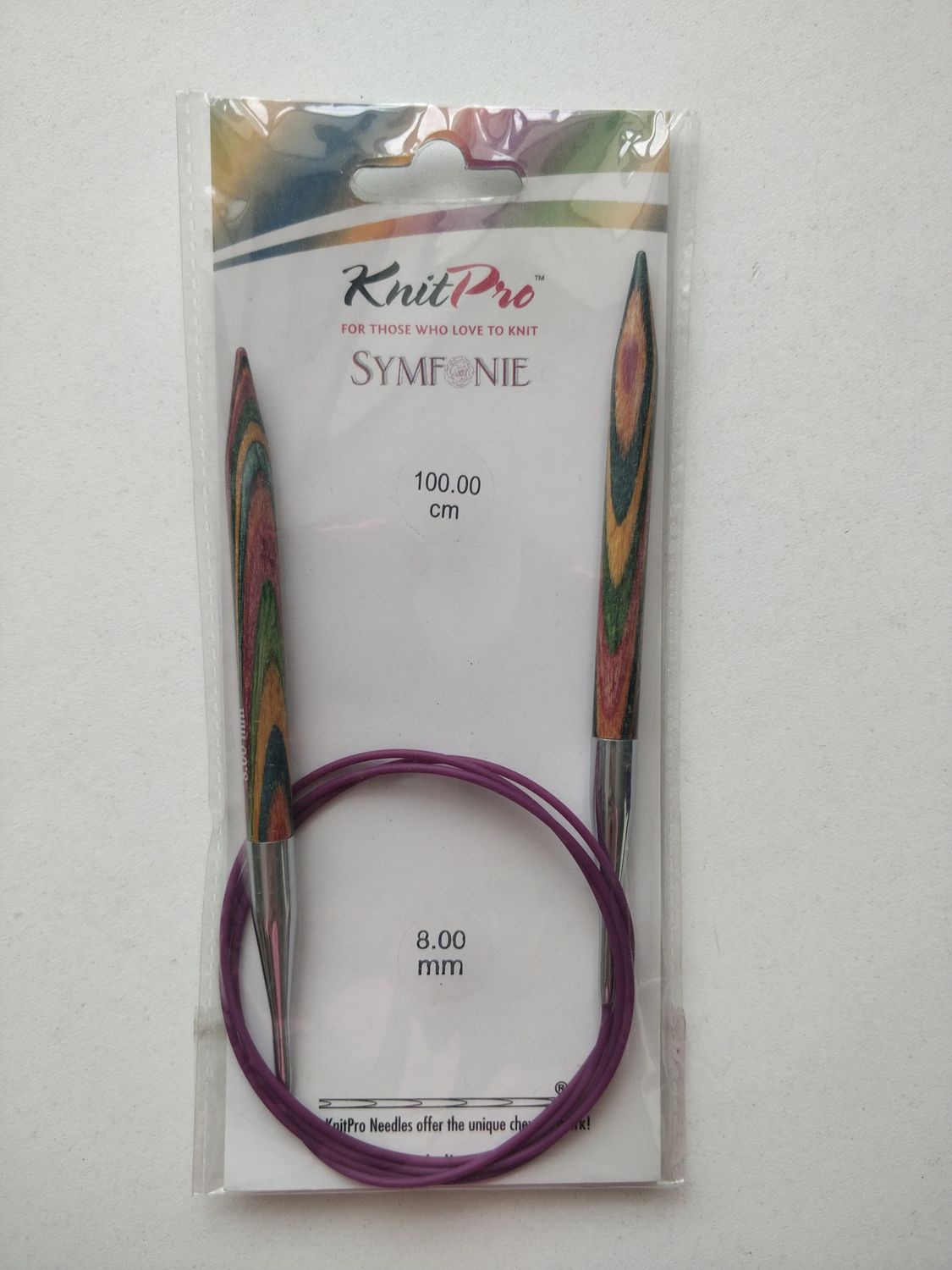 Спицы круговые Knit Pro symfonie, размеры в ассортименте