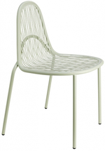 Стул металлический Scab Design Malvasia, зеленый шалфей