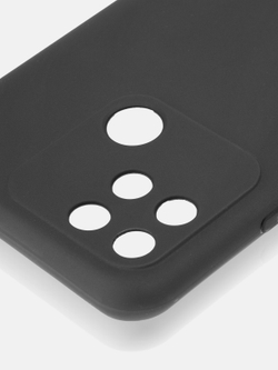 Чехол ROSCO для realme Narzo 50A оптом (арт. RM-NRZ50A-COLOURFUL-BLACK)