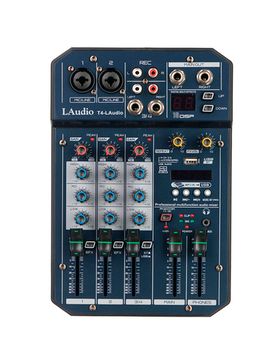 Микшерный пульт, 4 канала, LAudio T4-LAudio