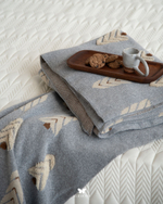 Плед Crimson Sofa Shawl Gray 200 × 250 см 130220336 Иран