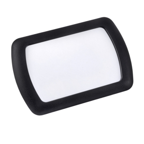 Зеркало салонное на солнцезащитный козырек (черный) (SKYWAY)