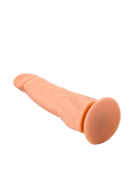 Фаллоимитатор-реалистик на присоске - 22 см. (Цвет: телесный)