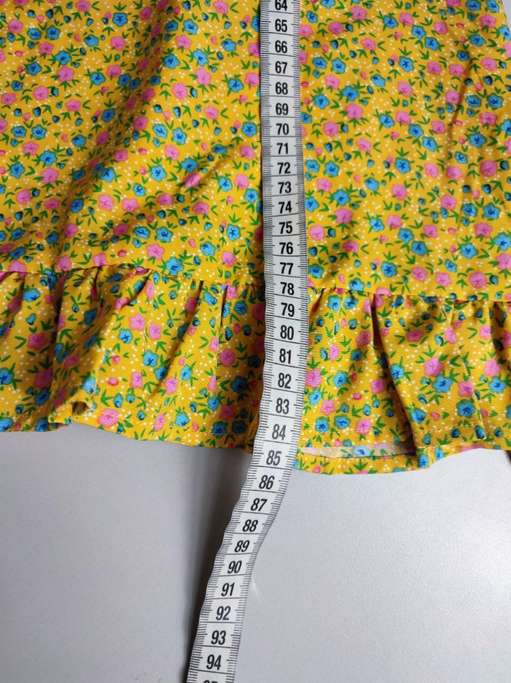 Платье цветочное яркое 40-42 размер