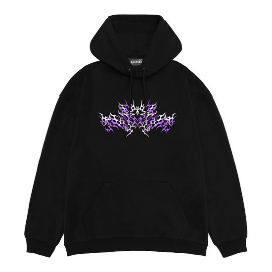 Худи ARTEFACT Angel vibe утеплённый Чёрный