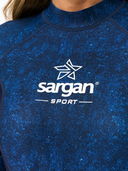 Гидрокостюм женский Sargan Sport 1002/MBL 2 мм синий микс