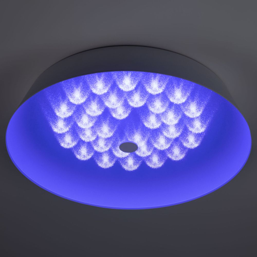 Светильник потолочный светодиодный ЭРА Классик с ДУ SPB-6-80-RC Locus RGB 80Вт RGB 3000-6500 с ДУ