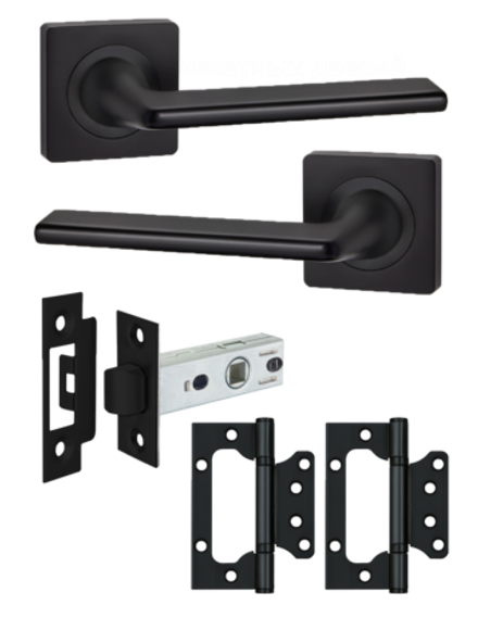 Ручка межкомнатная с защелкой и петлями TREND